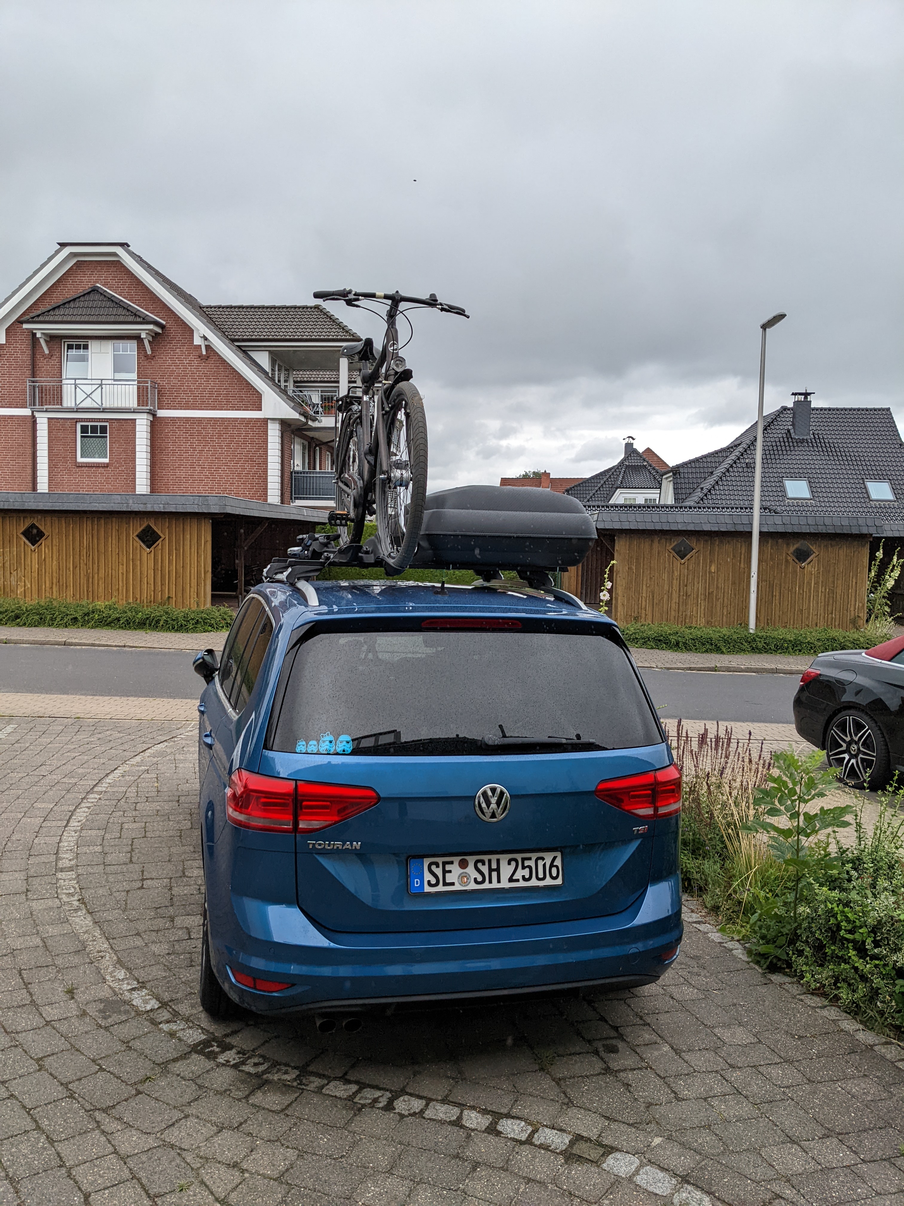 Fahrradträger von MontBlanc (3 Stück) für Auto-Dachträger